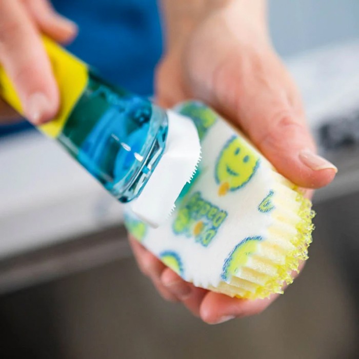 Запасные губки для щеток для мытья посуды Scrub Daddy Dish, 2 шт - 